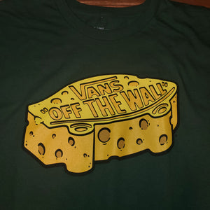 L/XL - Vans Packers Cheese Head Shirt