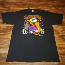 Load image into Gallery viewer, XL - Vintage 1997 Packers Super Bowl Shirt