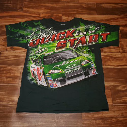 L/XL - Vintage 2000s Dale Earnhardt Jr Amp Nascar Shirt