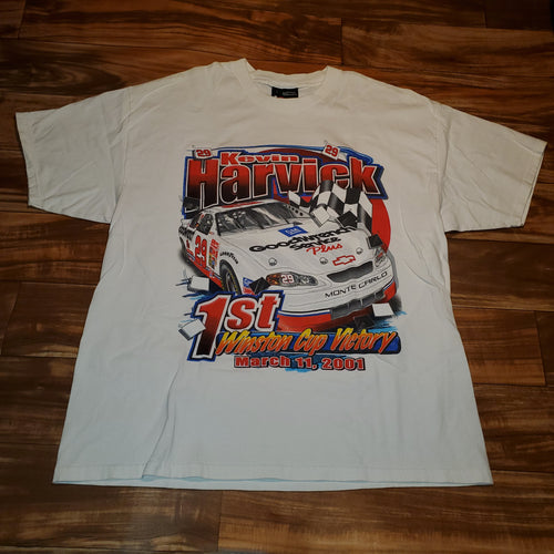 L/XL - Vintage Kevin Harvick 2001 Nascar Shirt