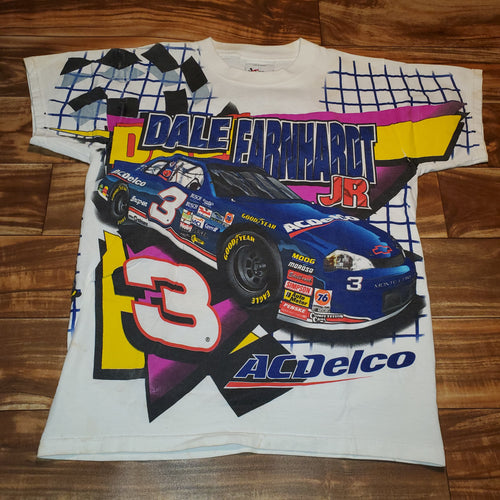 M - Vintage Dale Earmhardt Jr Nascar Ac Delco Shirt