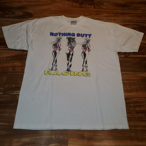 L - Vintage Nascar Racing Shirt