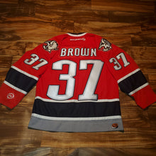 Load image into Gallery viewer, M/L - Buffalo Sabres Curtis Brown Stitched Jersey