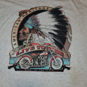 XL - Vintage 1993 Live To Ride Motorcycle Shirt
