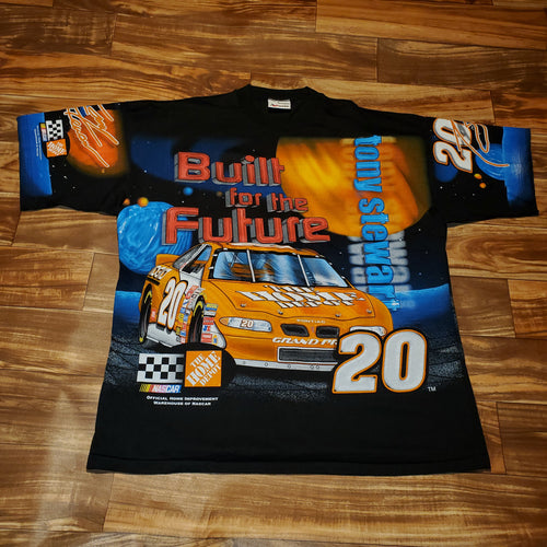 XXL - Vintage Tony Stewart Built For The Future Nascar Shirt