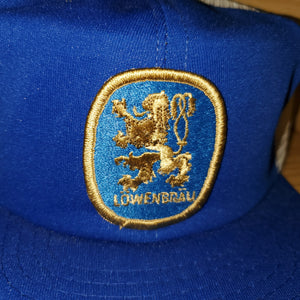 Vintage Lowenbrau Beer Trucker Mesh Hat