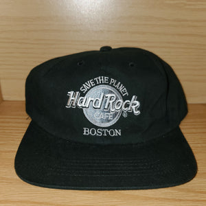 Vintage Hard Rock Cafe Boston Snapback Hat