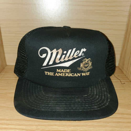 Vintage Miller Trucker Hat