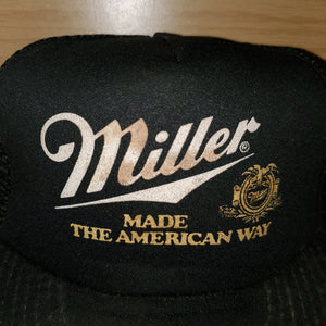 Vintage Miller Trucker Hat