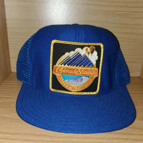 Vintage 1989 Colorado Springs Balloon Classic Trucker Hat