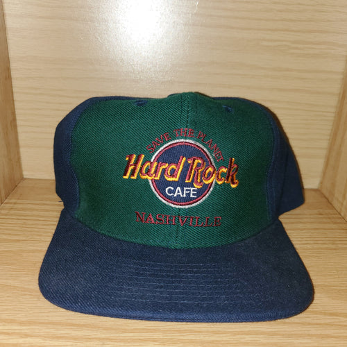 Vintage Hard Rock Cafe Nashville Color Block Hat