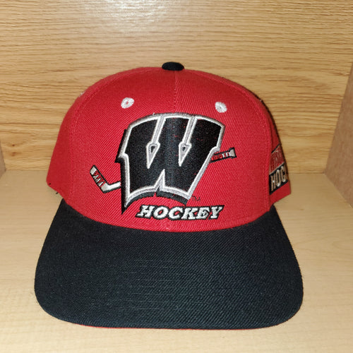 Vintage Wisconsin Hockey Zephyr Snapback