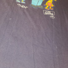 Load image into Gallery viewer, XL - Vintage 2001 The Simpsons &quot;Now&quot; &amp; &quot;Then&quot; Shirt