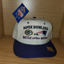 Load image into Gallery viewer, NEW Vintage Super Bowl XXXI Green Bay Packers New England Patriots Hat