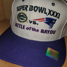 Load image into Gallery viewer, NEW Vintage Super Bowl XXXI Green Bay Packers New England Patriots Hat