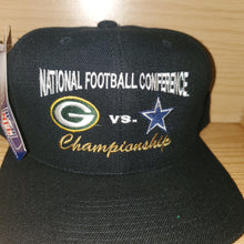 Load image into Gallery viewer, NEW Vintage Green Bay Packers Dallas Cowboys NFC Champion Hat