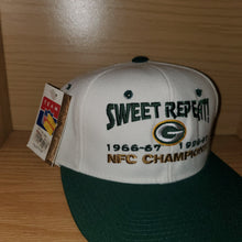 Load image into Gallery viewer, NEW Vintage 1990s Green Bay Packers NFC Champions Sweet Repeat Hat
