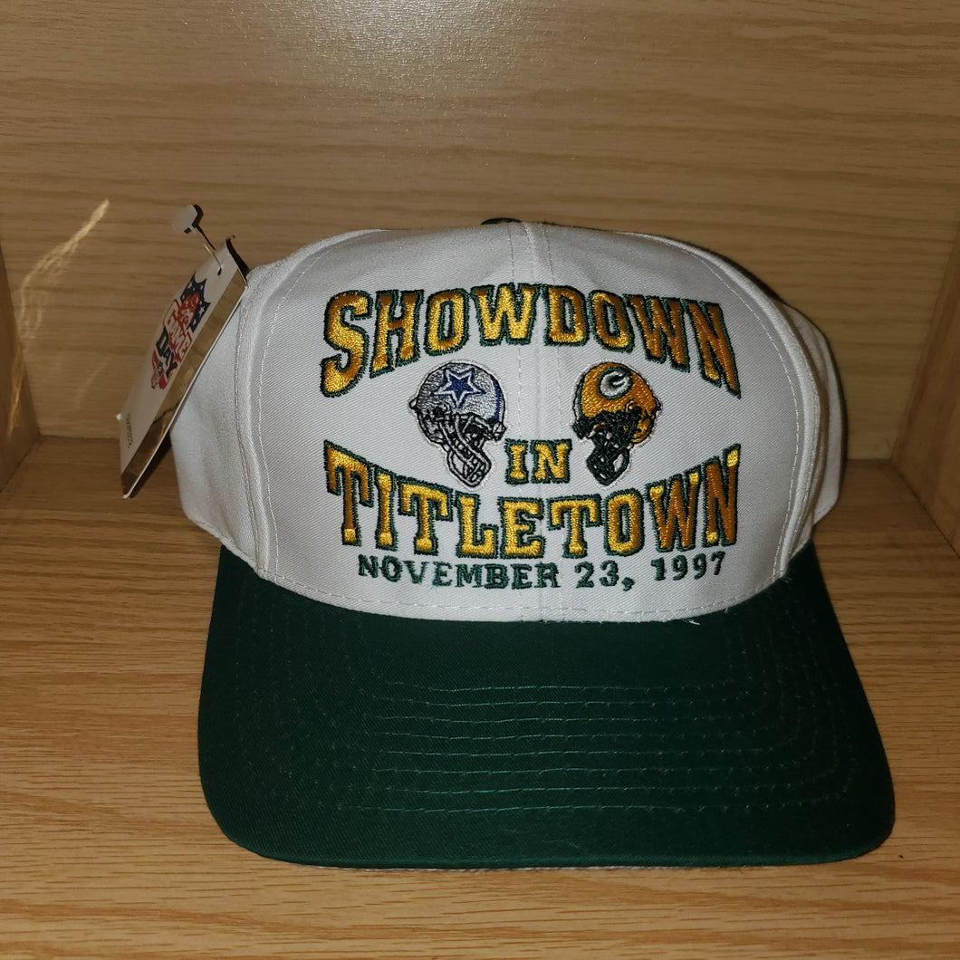 NEW Vintage 1997 Green Bay Packers Titletown Showdown Hat