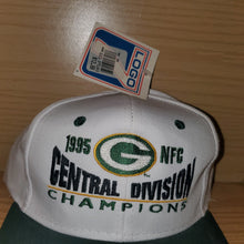 Load image into Gallery viewer, NEW Vintage 1995 Green Bay Packers NFC Champions Hat
