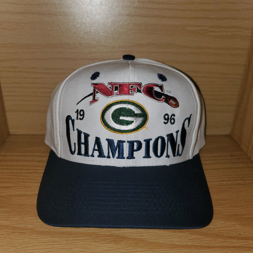 Vintage 1996 Green Bay Packers NFC Champions Hat
