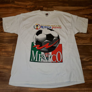 XL - Vintage 2002 Mexico FIFA World Cup Soccer Shirt