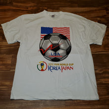 Load image into Gallery viewer, XL - Vintage 2002 USA FIFA World Cup Soccer Shirt