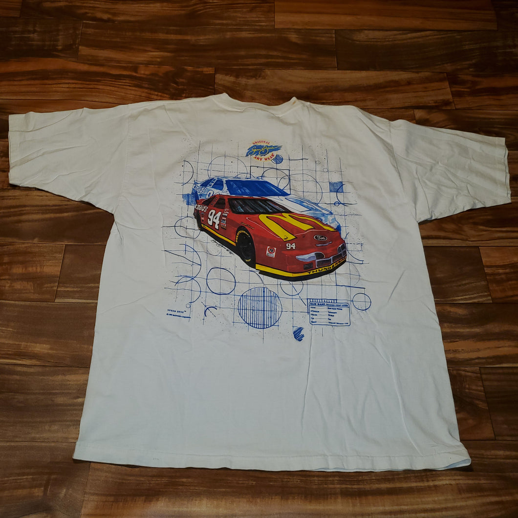 XL - Vintage 1995 Bill Elliot McDonald's Nascar Shirt