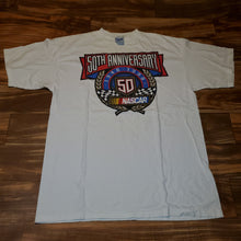 Load image into Gallery viewer, L/XL - Vintage Nascar 50th Anniversary Shirt