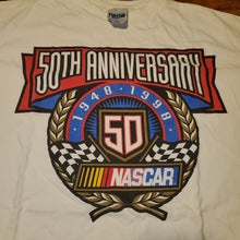 Load image into Gallery viewer, L/XL - Vintage Nascar 50th Anniversary Shirt