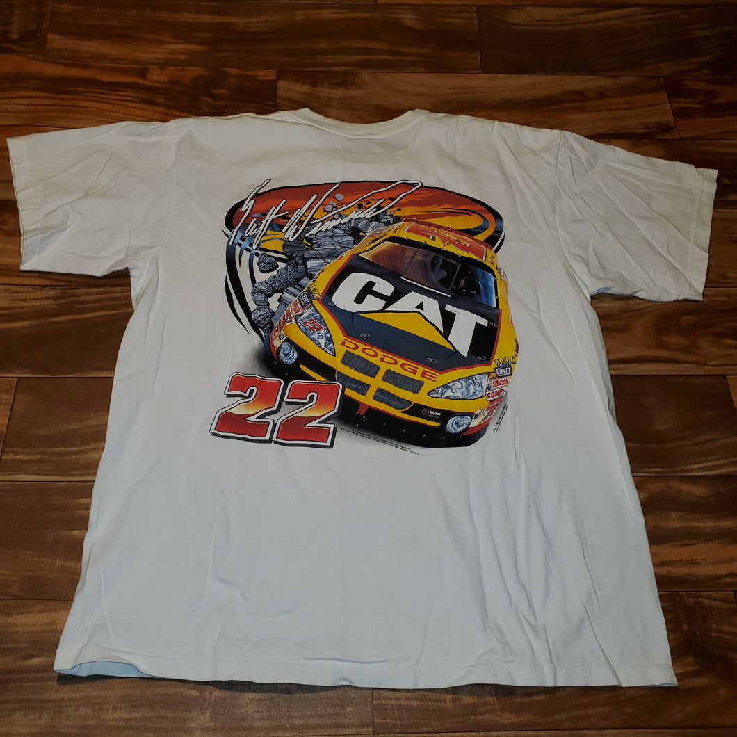 XL - Vintage Scott Wimmer CAT Nascar Shirt