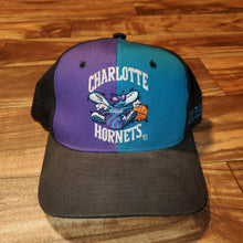 Load image into Gallery viewer, Vintage Charlotte Hornets Color Block Starter Hat