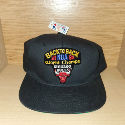 NEW Vintage Chicago Bulls 1991-1992 Champions Hat