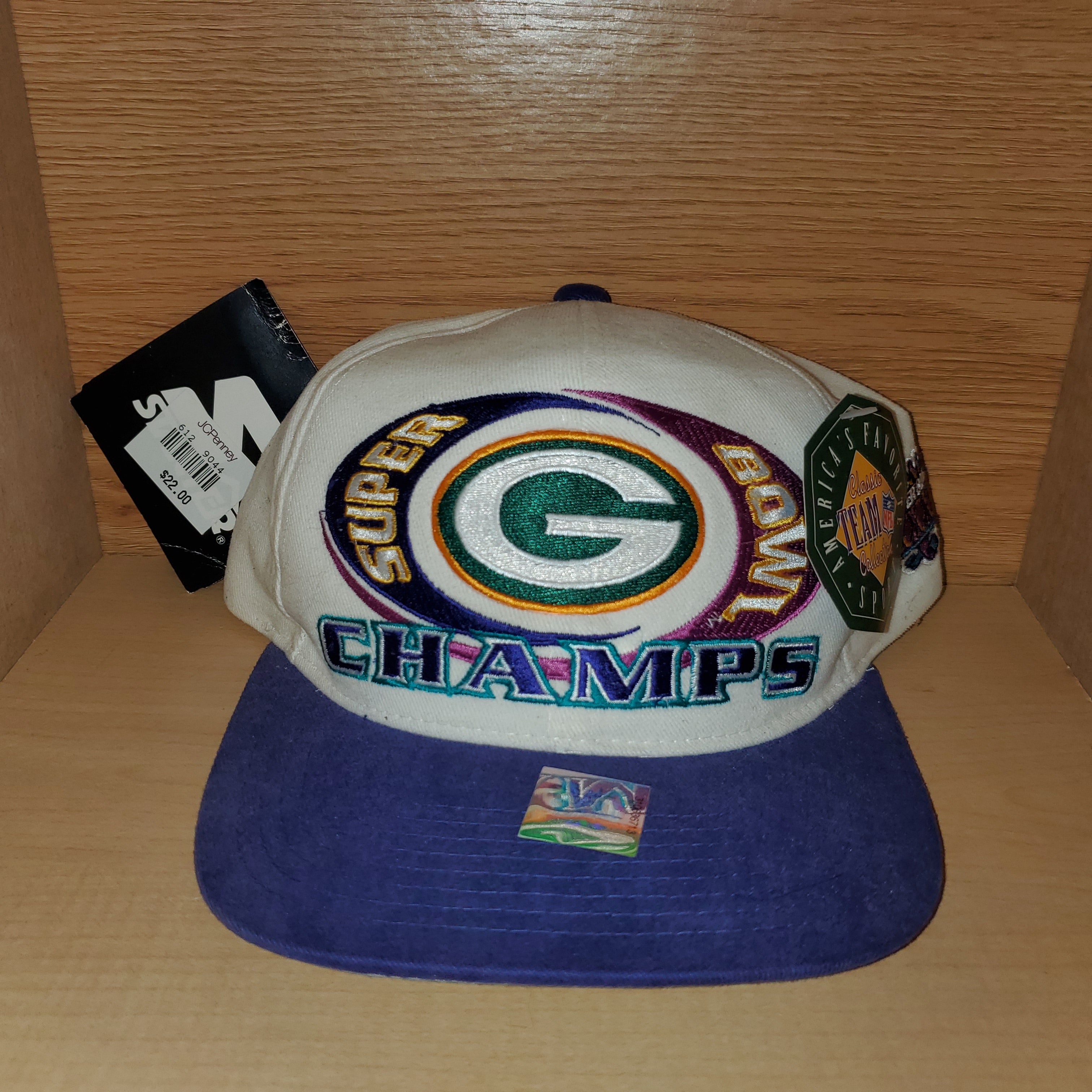 NEW Vintage Green Bay Packers Denver Broncos Super Bowl XXXII Hat – Twisted  Thrift