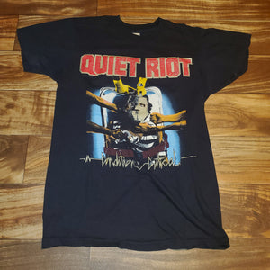 M - Vintage RARE 1980s Quiet Riot Critical Condition Album Shirt