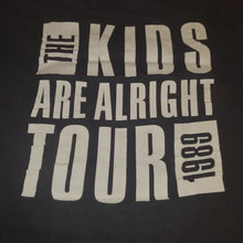Load image into Gallery viewer, M - Vintage 1989 The Who The Kids Are Alright Tour Shirt