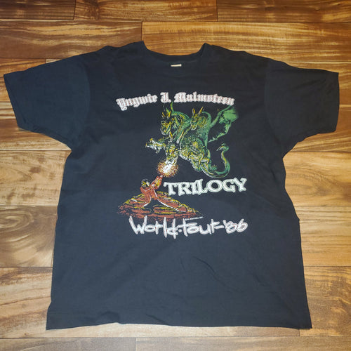 M - Vintage RARE 1986 Trilogy The Vikings Are Back World Tour Shirt