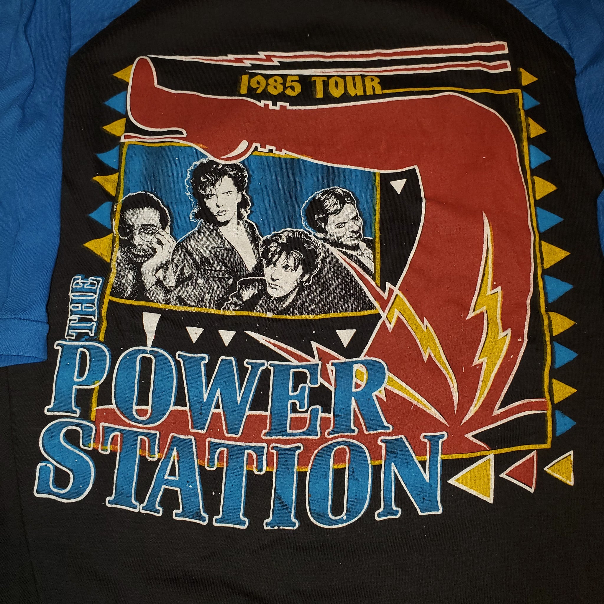 M - Vintage Rare 1985 Tour The Power Station Shirt – Twisted Thrift