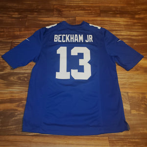 L/XL - New York Giants Odell Beckham Jr Nike On Field Jersey – Twisted  Thrift