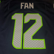 Load image into Gallery viewer, L/XL - Seattle Seahawks The 12th Fan Nike On Field Jersey