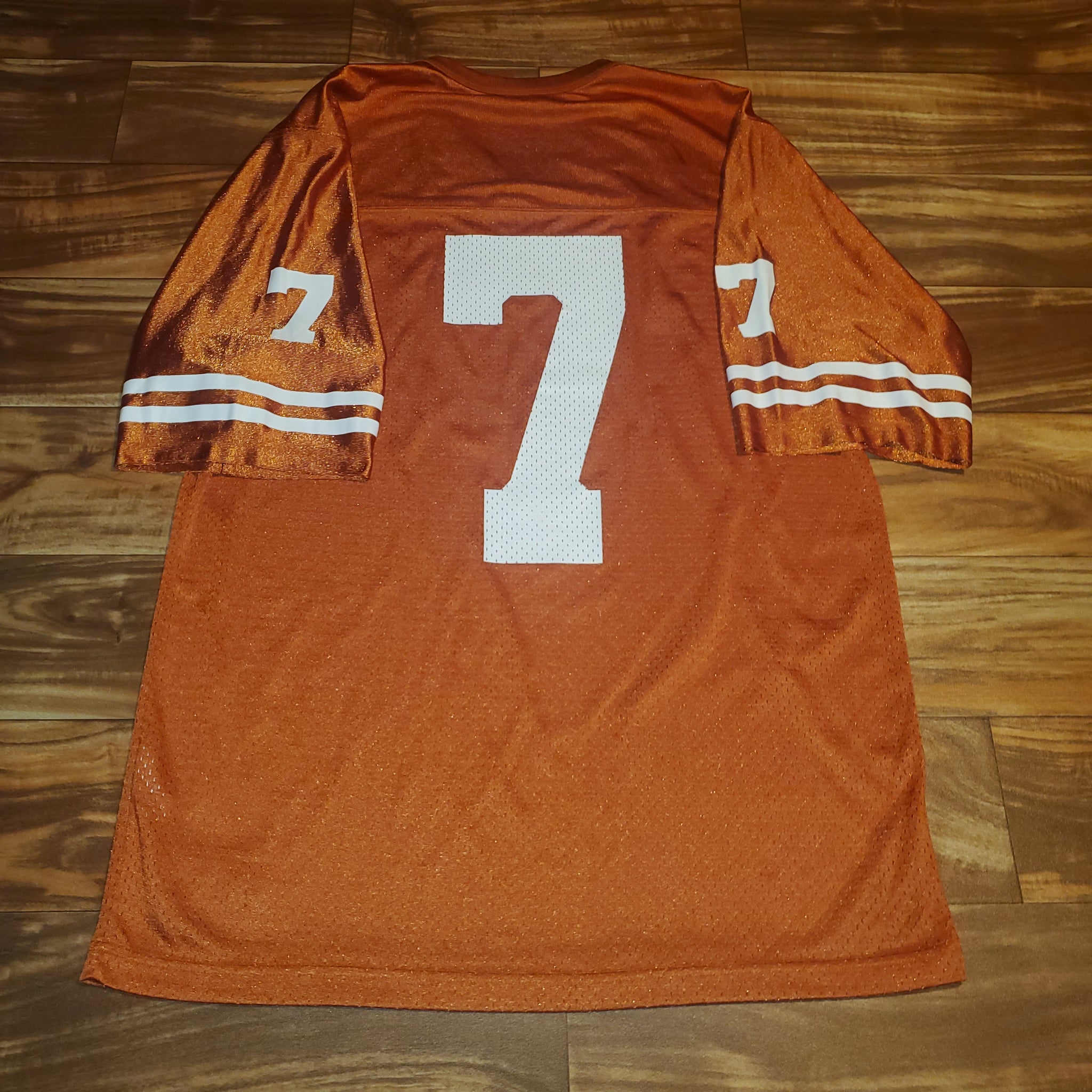 Nike Texas Longhorns Authentic Football Jersey - Orange #7 