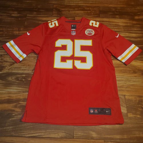 L/XL - Kansas City Chiefs Jamaal Charles Throwback Nike On Field Jersey