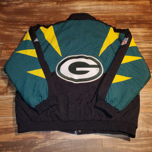 XXL - Vintage Green Bay Packers Apex One Jacket