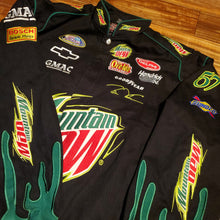 Load image into Gallery viewer, XL/XXL - Vintage RARE Brian Vickers Nascar Mountain Dew Jacket