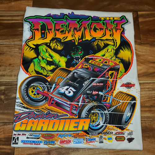 M/L - Vintage Sprint Car Racing Damion Gardner Shirt
