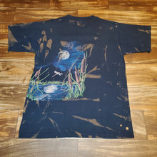 Load image into Gallery viewer, M/L - Vintage Nature Bass Fish Wrap Around Print Shirt