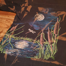 Load image into Gallery viewer, M/L - Vintage Nature Bass Fish Wrap Around Print Shirt