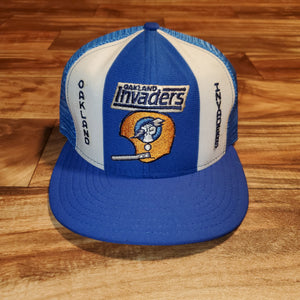 Vintage Oakland Invaders 1980s USFL Hat