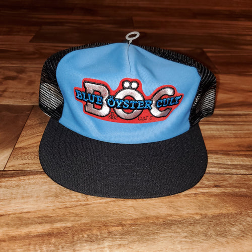 NEW Vintage 1982 Bkue Oyster Cult Band Trucker Mesh Hat