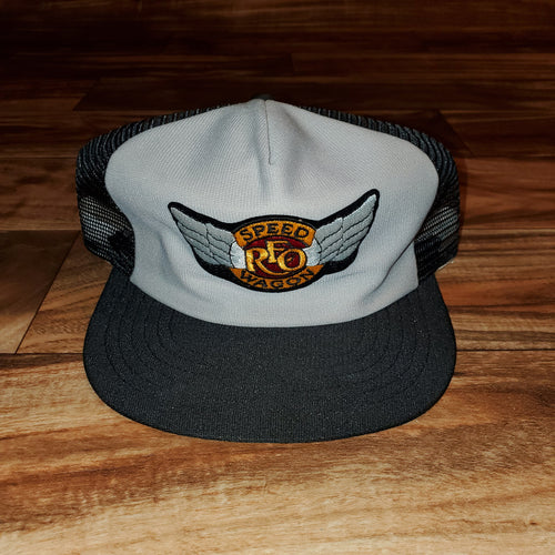 Vintage REO Speedwagon Trucker Mesh Hat