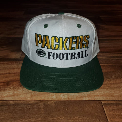 Vintage Green Bay Packers Logo Athletic Hat
